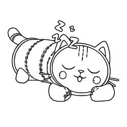 Dessin à colorier: Gabby Chat (Jouets et Jeux) #181032 - Coloriages à Imprimer Gratuits