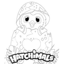 Dessin à colorier: Hatchimals (Jouets et Jeux) #196733 - Coloriages à Imprimer Gratuits