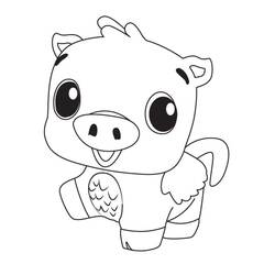 Dessin à colorier: Hatchimals (Jouets et Jeux) #196752 - Coloriages à Imprimer Gratuits