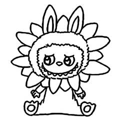 Dessin à colorier: Labubu (Jouets et Jeux) #220842 - Coloriages à Imprimer Gratuits