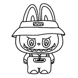 Dessin à colorier: Labubu (Jouets et Jeux) #220844 - Coloriages à Imprimer Gratuits