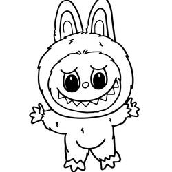 Dessin à colorier: Labubu (Jouets et Jeux) #220851 - Coloriages à Imprimer Gratuits