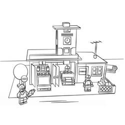 Dessin à colorier: Lego City (Jouets et Jeux) #200450 - Coloriages à Imprimer Gratuits