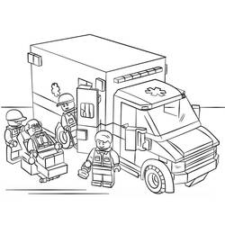Dessin à colorier: Lego City (Jouets et Jeux) #200452 - Coloriages à Imprimer Gratuits