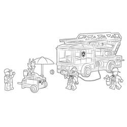 Dessin à colorier: Lego City (Jouets et Jeux) #200456 - Coloriages à Imprimer Gratuits