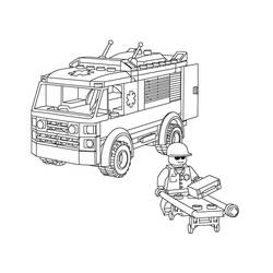 Dessin à colorier: Lego City (Jouets et Jeux) #200463 - Coloriages à Imprimer Gratuits