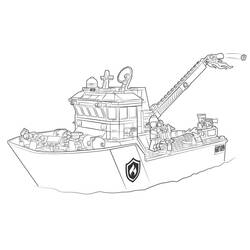 Dessin à colorier: Lego City (Jouets et Jeux) #200465 - Coloriages à Imprimer Gratuits