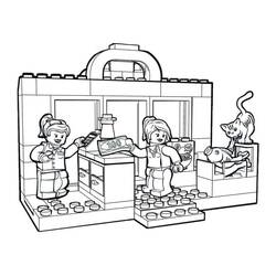 Dessin à colorier: Lego City (Jouets et Jeux) #200466 - Coloriages à Imprimer Gratuits