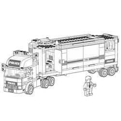 Dessin à colorier: Lego City (Jouets et Jeux) #200469 - Coloriages à Imprimer Gratuits