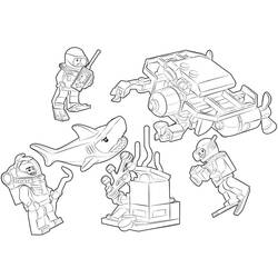 Dessin à colorier: Lego City (Jouets et Jeux) #200475 - Coloriages à Imprimer Gratuits
