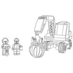 Dessin à colorier: Lego City (Jouets et Jeux) #200477 - Coloriages à Imprimer Gratuits