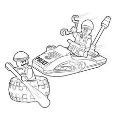 Dessin à colorier: Lego City (Jouets et Jeux) #200479 - Coloriages à Imprimer Gratuits