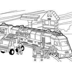 Dessin à colorier: Lego City (Jouets et Jeux) #200481 - Coloriages à Imprimer Gratuits