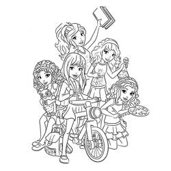 Dessin à colorier: Lego Friends (Jouets et Jeux) #179395 - Coloriages à Imprimer Gratuits