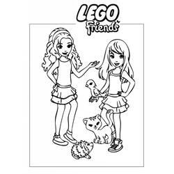 Dessin à colorier: Lego Friends (Jouets et Jeux) #179401 - Coloriages à Imprimer Gratuits
