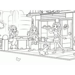 Dessin à colorier: Lego Friends (Jouets et Jeux) #179403 - Coloriages à Imprimer Gratuits