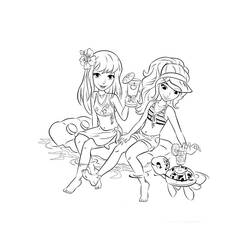 Dessin à colorier: Lego Friends (Jouets et Jeux) #179408 - Coloriages à Imprimer Gratuits
