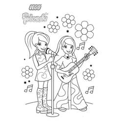 Dessin à colorier: Lego Friends (Jouets et Jeux) #179414 - Coloriages à Imprimer Gratuits