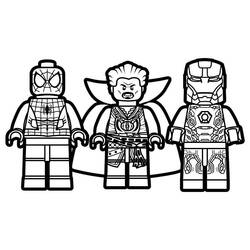 Dessin à colorier: Lego Marvel (Jouets et Jeux) #200376 - Coloriages à Imprimer Gratuits