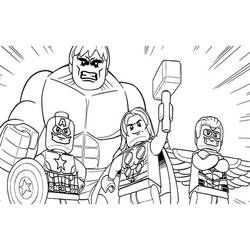 Dessins à colorier: Lego Marvel - Coloriages à Imprimer Gratuits