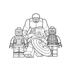 Dessin à colorier: Lego Marvel (Jouets et Jeux) #200380 - Coloriages à Imprimer Gratuits