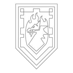 Dessins à colorier: Lego Nexo Knights - Coloriages à Imprimer Gratuits