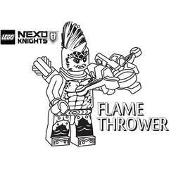 Dessin à colorier: Lego Nexo Knights (Jouets et Jeux) #199169 - Coloriages à Imprimer Gratuits