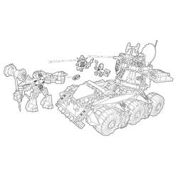 Dessin à colorier: Lego Nexo Knights (Jouets et Jeux) #199170 - Coloriages à Imprimer Gratuits