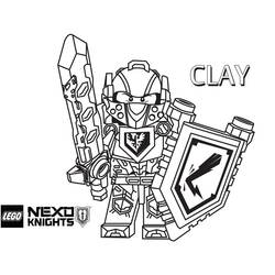 Dessin à colorier: Lego Nexo Knights (Jouets et Jeux) #199182 - Coloriages à Imprimer Gratuits