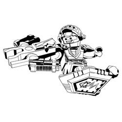 Dessin à colorier: Lego Nexo Knights (Jouets et Jeux) #199186 - Coloriages à Imprimer Gratuits