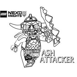 Dessin à colorier: Lego Nexo Knights (Jouets et Jeux) #199187 - Coloriages à Imprimer Gratuits
