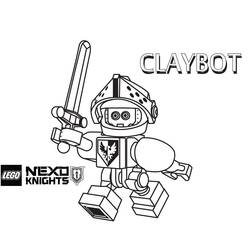 Dessin à colorier: Lego Nexo Knights (Jouets et Jeux) #199193 - Coloriages à Imprimer Gratuits