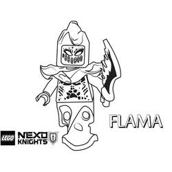 Dessin à colorier: Lego Nexo Knights (Jouets et Jeux) #199194 - Coloriages à Imprimer Gratuits