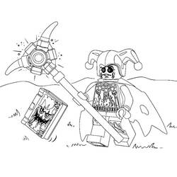 Dessin à colorier: Lego Nexo Knights (Jouets et Jeux) #199198 - Coloriages à Imprimer Gratuits