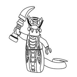 Dessin à colorier: Lego Ninjago (Jouets et Jeux) #171089 - Coloriages à Imprimer Gratuits