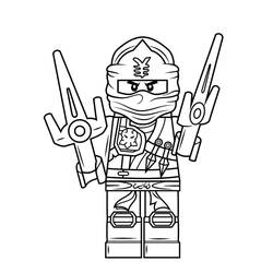 Dessin à colorier: Lego Ninjago (Jouets et Jeux) #171105 - Coloriages à Imprimer Gratuits