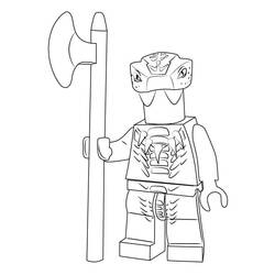 Dessin à colorier: Lego Ninjago (Jouets et Jeux) #214811 - Coloriages à Imprimer Gratuits