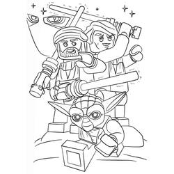 Dessin à colorier: LEGO Star Wars (Jouets et Jeux) #200444 - Coloriages à Imprimer Gratuits