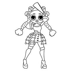 Dessin à colorier: LOL OMG (Jouets et Jeux) #179293 - Coloriages à Imprimer Gratuits