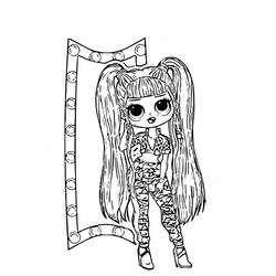 Dessin à colorier: LOL OMG (Jouets et Jeux) #179315 - Coloriages à Imprimer Gratuits