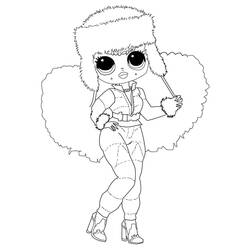 Dessin à colorier: LOL OMG (Jouets et Jeux) #179317 - Coloriages à Imprimer Gratuits