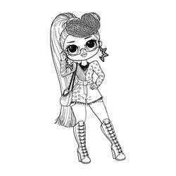 Dessin à colorier: LOL OMG (Jouets et Jeux) #179329 - Coloriages à Imprimer Gratuits