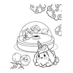 Dessin à colorier: Pikmi Pops (Jouets et Jeux) #197444 - Coloriages à Imprimer Gratuits