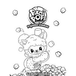 Dessin à colorier: Pikmi Pops (Jouets et Jeux) #197477 - Coloriages à Imprimer Gratuits