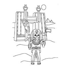 Dessin à colorier: Playmobil (Jouets et Jeux) #195434 - Coloriages à Imprimer Gratuits