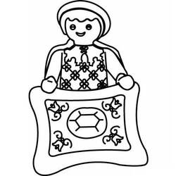Dessin à colorier: Playmobil (Jouets et Jeux) #195440 - Coloriages à Imprimer Gratuits