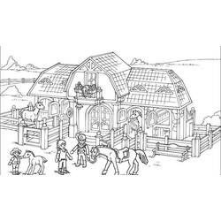 Dessin à colorier: Playmobil (Jouets et Jeux) #195450 - Coloriages à Imprimer Gratuits