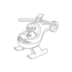 Dessin à colorier: Playmobil (Jouets et Jeux) #195451 - Coloriages à Imprimer Gratuits