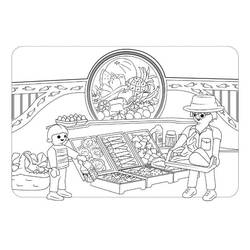 Dessin à colorier: Playmobil (Jouets et Jeux) #195469 - Coloriages à Imprimer Gratuits