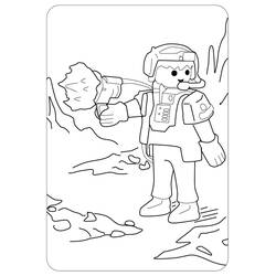 Dessin à colorier: Playmobil (Jouets et Jeux) #195475 - Coloriages à Imprimer Gratuits